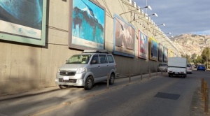 Alcaldía cierra tramo del carril de bajada de la av. Costanera para realizar estudios en plataforma 