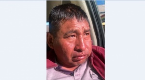 Ponciano Santos se mostró en la marcha evista y fue aprehendido en la tarde en La Paz