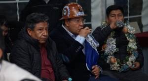 El presidente Arce es candidato a senador por La Paz
