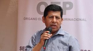 Acciones judiciales: Tahuichi indica que se debieron aprobar leyes electorales y advierte que los comicios están en riesgo