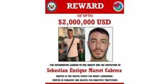 Estados Unidos ofrece recompensa de 2 millones de dólares por Sebastián Marset