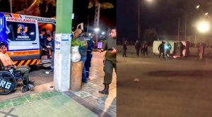 Gobierno denuncia que evistas queman  una ambulancia en Vinto y atacan a sus ocho ocupantes