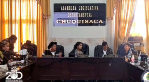 Tras incidentes, la ALD de Chuquisaca fracasa en elección de gobernador suplente