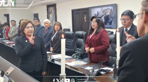 Margot Pérez es la nueva presidenta de la Sala Plena del Tribunal Departamental de Justicia de La Paz