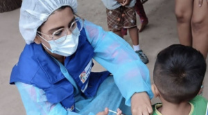 El 39% de los niños aún no recibe la segunda dosis de la vacuna contra  el sarampión, advierte el UNFPA