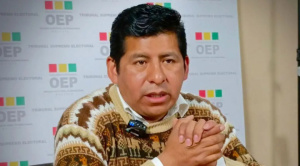 Ante amenazas del evismo, vocal del TSE recuerda que es prohibido obstaculizar el proceso electoral