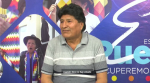 Según Evo, el llamado de Arce es un pedido “de auxilio” a él para salvar a la izquierda