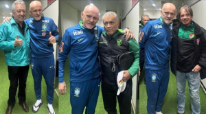 Taffarel se reencuentra con sus “verdugos” de hace 32 años 
