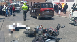 Según la Policía, chofer que atropelló a un motociclista en la Av. Montes no tenía licencia de conducir