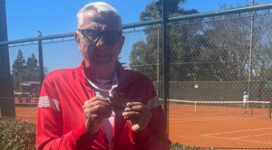 Tenis: Fernando Sattori, campeón a los 80 años