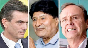 Sin un rol político claro, Evo entra en la agenda de los postulantes al balotaje