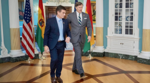 EEUU destaca que se retome la cooperación con Bolivia “tras 20 años de distanciamiento”