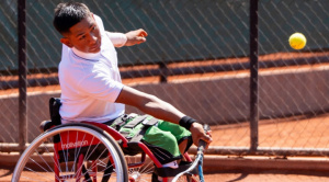 Tenis: boliviano Aponte muestra buen nivel en los Parapanamericanos 