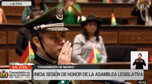 Lara jura como vicepresidente del Estado