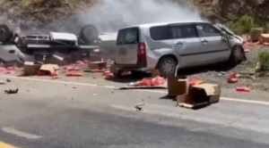 Siete personas mueren en un choque frontal por invasión de carril en el norte de Potosí