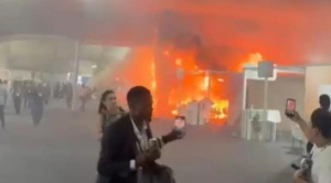 Incendio interrumpió las negociaciones principales de la COP y 13 personas resultaron intoxicadas