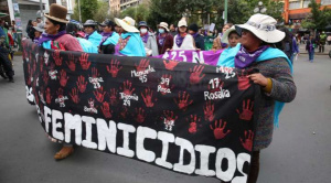 Más de mil mujeres fueron víctimas de feminicidio en Bolivia en los últimos 12 años