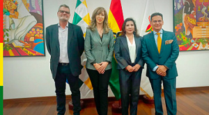 Posesionan a Ximena Galarza como directora de comunicación del Estado