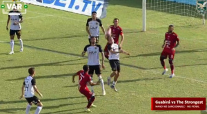 El VAR concluye que fue un error cobrar penal en contra de The Strongest