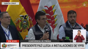 Paz lamenta la situación en hidrocarburos y enfatiza en necesidad de inversiones y nueva ley