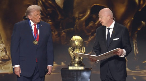 La FIFA entrega a Donald Trump el nuevo Premio de la Paz