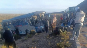 Tres muertos y nueve heridos en un accidente en la ruta Oruro-Potosí