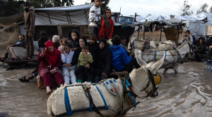Al menos 8 muertos en Gaza por el colapso de edificios y el frío debido a un temporal