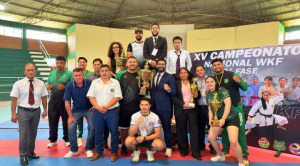 Cochabamba gana el Nacional de Karate Deportivo